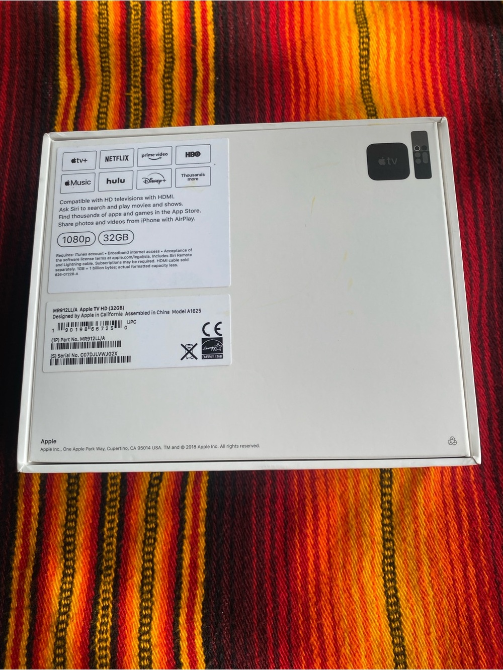 Apple TV Box - (Box Only) - Picture 2 of 3